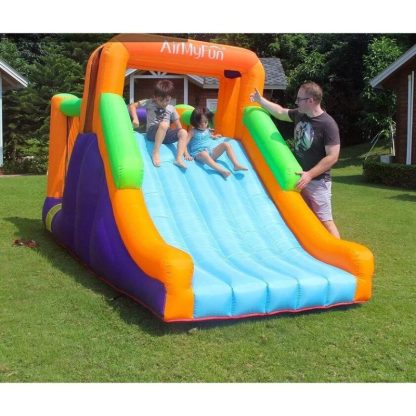 Inflatable Bounce Houses |  Bounce House,Bouncing Slide,Jumping Slide House,Climbing Bouncy House,Castle Bounce House with Long Slide,with Air Blower Inflatable Bounce Houses Inflatable Bounce Houses