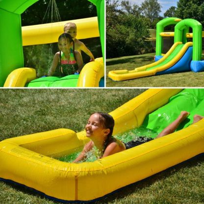 Inflatable Bounce Houses |  Bounce ‘N Splash Island Wet or Dry Bounce House Inflatable Bounce Houses Inflatable Bounce Houses