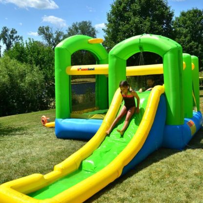 Inflatable Bounce Houses |  Bounce ‘N Splash Island Wet or Dry Bounce House Inflatable Bounce Houses Inflatable Bounce Houses