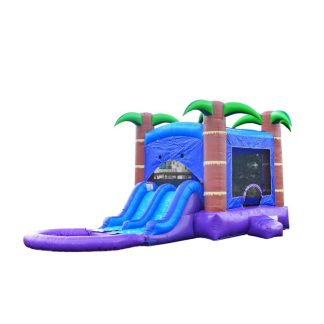 Inflatable Bounce Houses |  Commercial 13.5′ x 26′ Bounce House with Water Slide and Air Blower Inflatable Bounce Houses Inflatable Bounce Houses