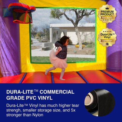 Inflatable Bounce Houses |  Commercial 13.5′ x 26′ Bounce House with Water Slide and Air Blower Inflatable Bounce Houses Inflatable Bounce Houses