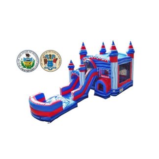 Inflatable Bounce Houses |  Flash Mega Front Loader Combo Inflatable Bounce Houses Inflatable Bounce Houses