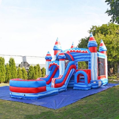 Inflatable Bounce Houses |  Flash Mega Front Loader Combo Inflatable Bounce Houses Inflatable Bounce Houses