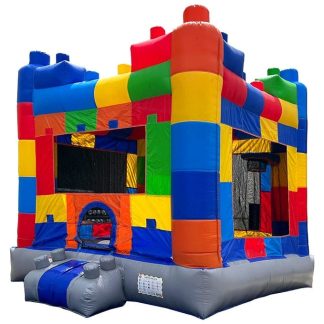 Inflatable Bounce Houses |  Hero Kiddo Block Party Bounce House Inflatable Bounce Houses Inflatable Bounce Houses