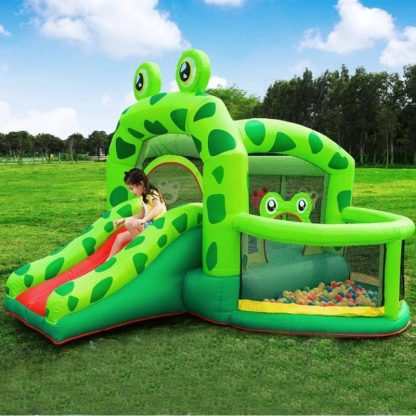 Inflatable Bounce Houses |  Home Playground Frog Bounce House Inflatable Bouncing Castle Inflatable Bounce Houses Inflatable Bounce Houses