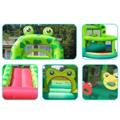 Inflatable Bounce Houses |  Home Playground Frog Bounce House Inflatable Bouncing Castle Inflatable Bounce Houses Inflatable Bounce Houses