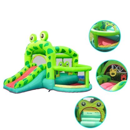 Inflatable Bounce Houses |  Home Playground Frog Bounce House Inflatable Bouncing Castle Inflatable Bounce Houses Inflatable Bounce Houses