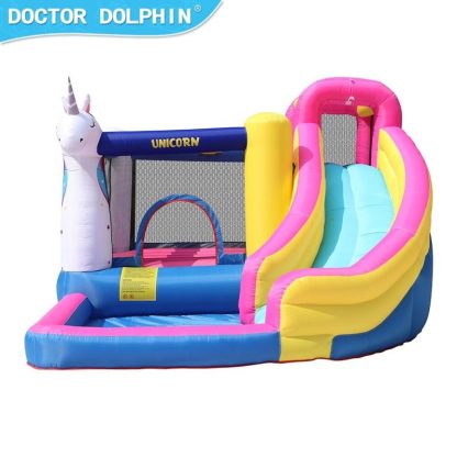 Inflatable Bounce Houses |  Inflatable Castle Bounce House Slide and Jumping with 450W Blower Inflatable Bounce Houses Inflatable Bounce Houses