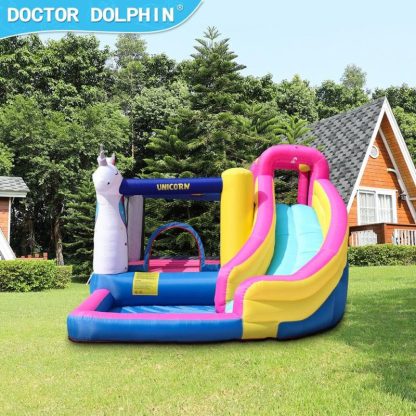 Inflatable Bounce Houses |  Inflatable Castle Bounce House Slide and Jumping with 450W Blower Inflatable Bounce Houses Inflatable Bounce Houses