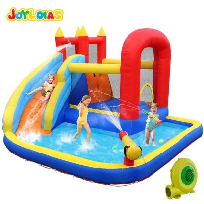 Inflatable Bounce Houses |  Inflatable Castle with Bounce Slide and Water Slide Inflatable Bounce Houses Inflatable Bounce Houses