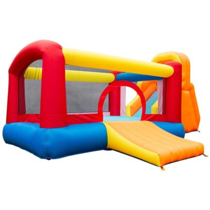 Inflatable Bounce Houses |  Inflatable Double Slide Bouncer Oudoor Toy- Climb/Slide, Big Bounce – Multi Inflatable Bounce Houses Inflatable Bounce Houses