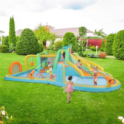 Inflatable Bounce Houses |  Inflatable Water Slide Bouncy Castle with Air Blower Inflatable Bounce Houses Inflatable Bounce Houses