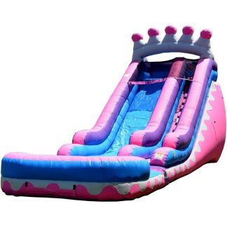 Inflatable Bounce Houses |  Princess Tiara Super Part Slide Inflatable Bounce Houses Inflatable Bounce Houses