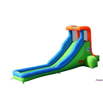 Inflatable Bounce Houses |  Single Water Slide Green Inflatable Bounce Houses Inflatable Bounce Houses