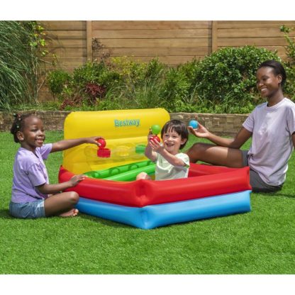 Inflatable Bounce Houses |  Sort ‘n Play Inflatable Ball Pit with 15 Play Balls – Multi Inflatable Bounce Houses Inflatable Bounce Houses