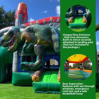 Inflatable Bounce Houses |  T-Rex Dinosaur Inflatable Water Slide Bounce House Inflatable Bounce Houses Inflatable Bounce Houses