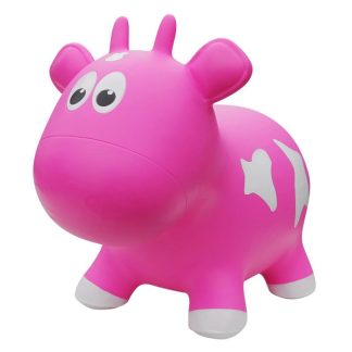 Inflatable Bounce Houses |  Toddler Boys and Girls Farm Hopper Bounce Toy, Pink Cow Inflatable Bounce Houses Inflatable Bounce Houses