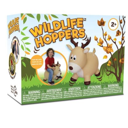 Inflatable Bounce Houses |  Toddler Boys and Girls Wildlife Hopper Bounce Toy, Deer Inflatable Bounce Houses Inflatable Bounce Houses