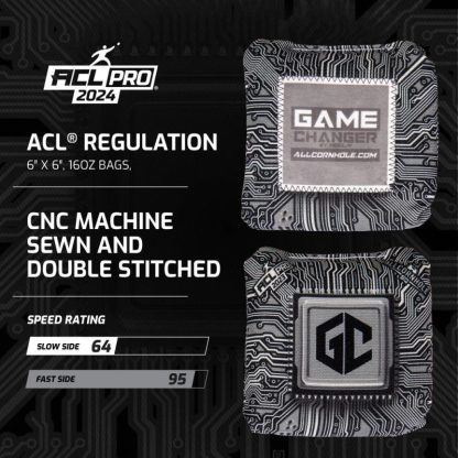 Lawn Games |  ACL Pro Red Gamechanger Bags Lawn Games Blue/Grey/Red