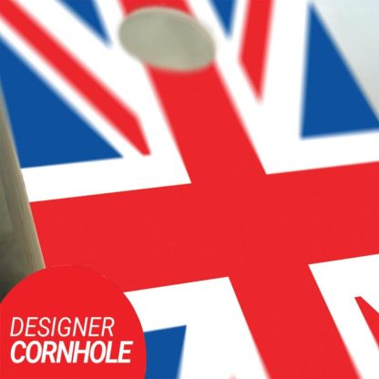 Lawn Games |  British Flag Cornhole Board Outdoor Game Set Lawn Games Lawn Games