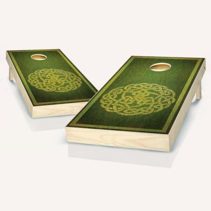 Lawn Games |  Celtic Knot Outdoor Cornhole Board Game Set Lawn Games Lawn Games