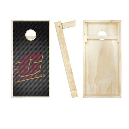 Lawn Games |  Central Michigan Chippewas Slanted Outdoor Cornhole Board Set Lawn Games Lawn Games