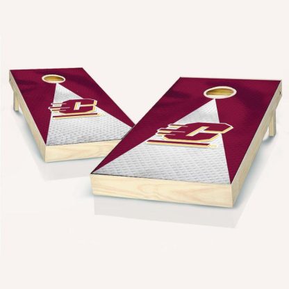 Lawn Games |  Central Michigan Jersey Outdoor Cornhole Board Set Lawn Games Lawn Games