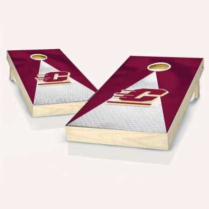 Lawn Games |  Central Michigan Jersey Outdoor Cornhole Board Set Lawn Games Lawn Games