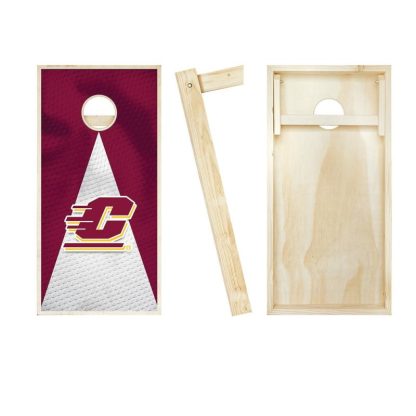 Lawn Games |  Central Michigan Jersey Outdoor Cornhole Board Set Lawn Games Lawn Games