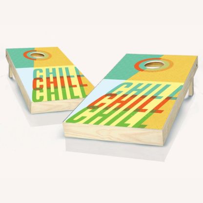 Lawn Games |  Chill Outdoor Cornhole Board Game Set Lawn Games Lawn Games