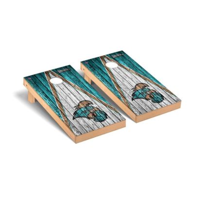 Lawn Games |  Coastal Carolina Chanticleers 2×4 Pro Cornhole Boards – V1 Lawn Games Lawn Games