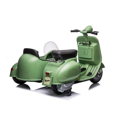 Lawn Games |  Companion Adventures: Licensed Vespa Scooter with Storage and Two Separate Seats for Sibling Playtime! Lawn Games Lawn Games