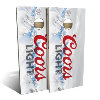 Lawn Games |  Coors Light Outdoor Cornhole Game (Choose Wraps or Boards) Lawn Games Lawn Games