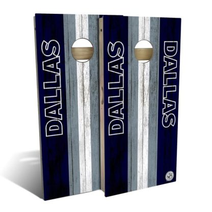 Lawn Games |  Dallas Football Outdoor Cornhole Game (Choose Wraps or Boards) Lawn Games Lawn Games