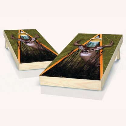 Lawn Games |  Deer Cornhole Board Outdoor Game Set Lawn Games Lawn Games