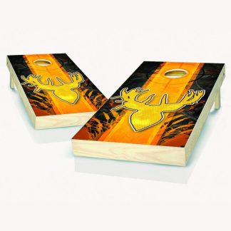 Lawn Games |  Deer Sportsman Outdoor Cornhole Board Game Set+E70 Lawn Games Lawn Games