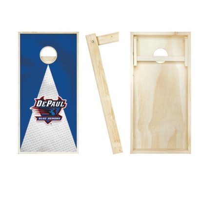 Lawn Games |  DePaul Jersey Outdoor Cornhole Board Set Lawn Games Lawn Games