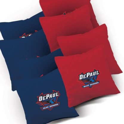 Lawn Games |  DePaul Jersey Outdoor Cornhole Board Set Lawn Games Lawn Games