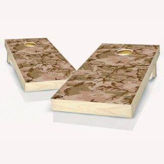 Lawn Games |  Desert Camo Cornhole Board Outdoor Game Set Lawn Games Lawn Games