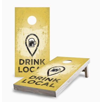 Lawn Games |  Drink Local Cornhole Game (Choose Wraps or Boards) Lawn Games Lawn Games