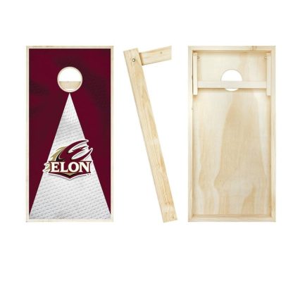 Lawn Games |  Elon Jersey Outdoor Cornhole Board Set Lawn Games Lawn Games