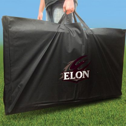 Lawn Games |  Elon Jersey Outdoor Cornhole Board Set Lawn Games Lawn Games