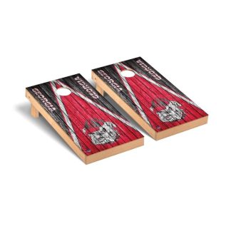 Lawn Games |  Georgia Bulldogs Triangle Cornhole Board Set Lawn Games Lawn Games