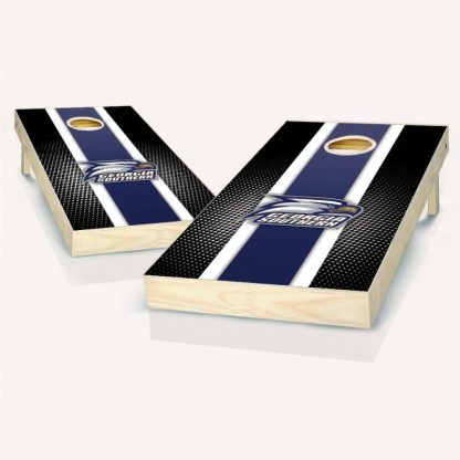 Lawn Games |  Georgia Southern Stripe Outdoor Cornhole Board Set Lawn Games Lawn Games