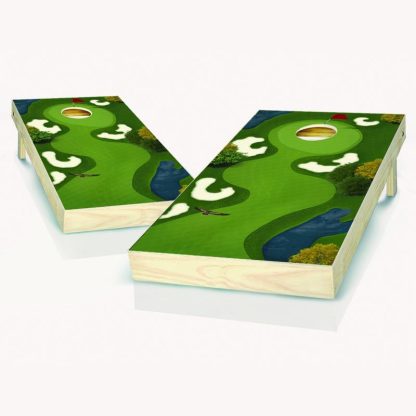 Lawn Games |  Hole In One Outdoor Cornhole Board Game Set Lawn Games Lawn Games