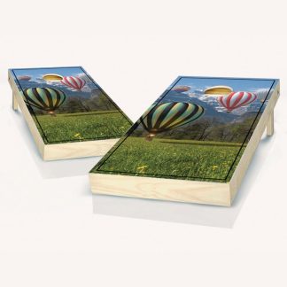 Lawn Games |  Hot Air Balloon Cornhole Board Outdoor Game Set Lawn Games Lawn Games