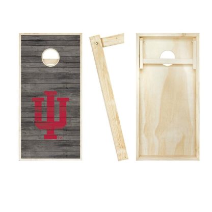 Lawn Games |  Indiana Hoosier Distressed Outdoor Cornhole Board Set Lawn Games Lawn Games