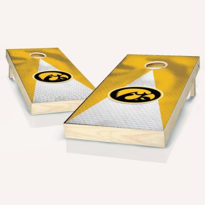 Lawn Games |  Iowa Hawkeyes Jersey Outdoor Cornhole Board Set Lawn Games Lawn Games