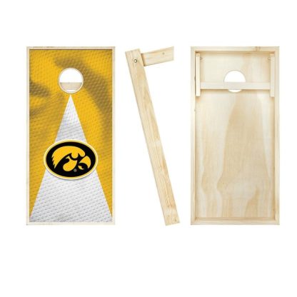 Lawn Games |  Iowa Hawkeyes Jersey Outdoor Cornhole Board Set Lawn Games Lawn Games