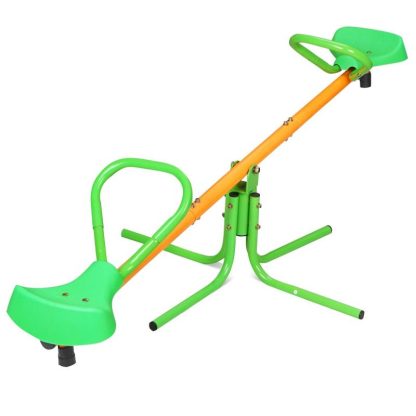 Lawn Games |  Kids Spinning Seesaw Sit Spin Teeter Totter 360 Degree Rotation Swivel Teeter Totter Outdoor Playground Equipment Lawn Games Lawn Games